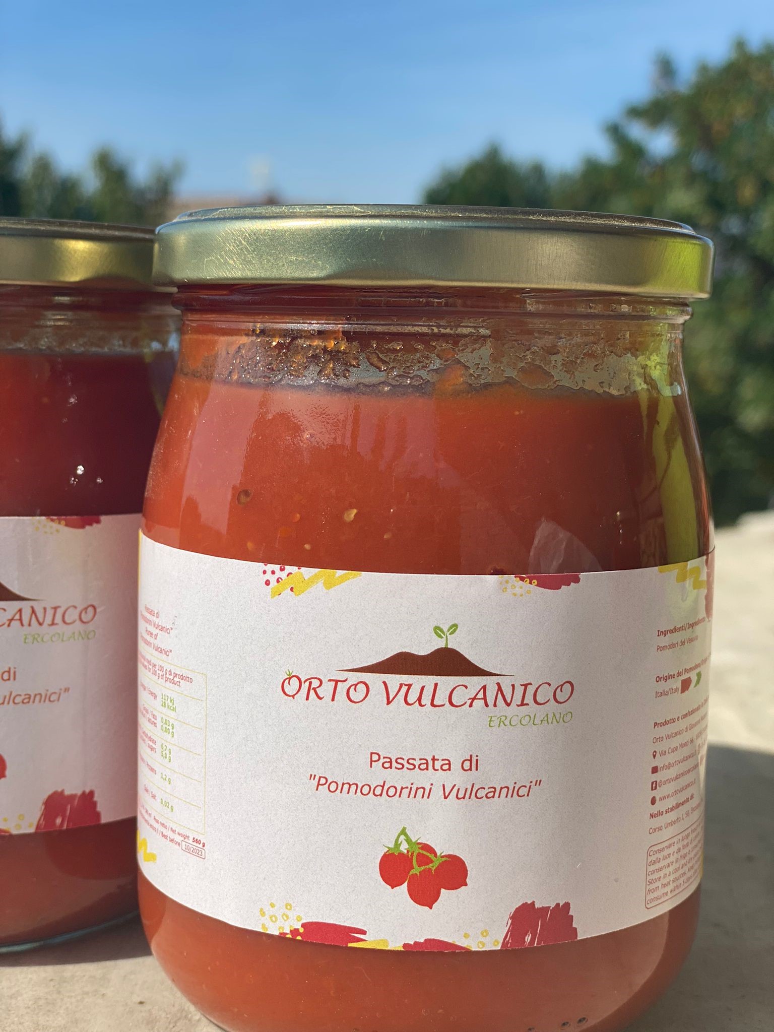 Passata di Pomodorini Vulcanici Passata di Pomodorini Vulcanici